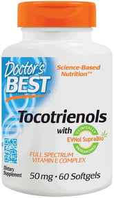 Tocotrienol evnol supraBIO Vitamin E 60 Capsules DOCTOR'S BEST